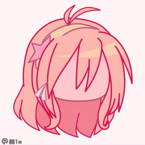 Gachaclub Hair Idea, Gacha Female Hair, Gacha Life Hairstyles Girl, Gacha Club Girl Hair Ideas, Gacha Club Oc Ideas Hair, Cute Gacha Club Hair, Gacha Ideas Hair, Gacha Hair Ideas Girl, Gacha Club Hair Ideas Girl