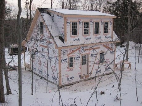 Dormer on one side of house end to end. Lindt would run end to end. Bedroom and office upstairs Dormer Addition, Dormer House, Dormer Roof, Frame Projects, Timber Frame Barn, Shed Dormer, Staircase Railing, House Addition, Bedroom Barndominium