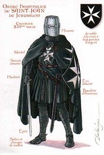 Knights Hospitaller, 13th century | Thank you Veronique! Sov… | Flickr Knights Of Malta, Knights Hospitaller, Saint John, Rhodes, Swords, Knights, Malta, Thank You