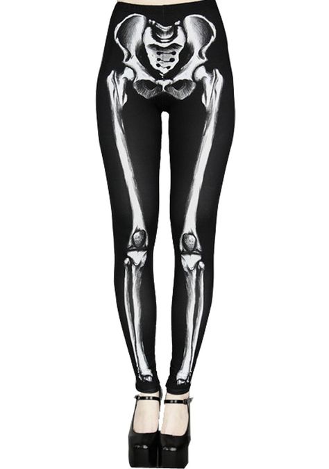 Skeleton Legs Drawing, Legs Drawing, Skeleton Leggings, Angel Clothing, Leg Bones, Eat Cupcakes, Contemporary Clothes, Punk Rave, Body Pain