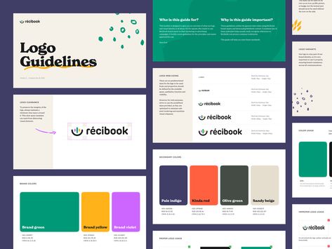 Brand Guidelines Color Palette, Marketing Collateral Design, Corporate Design Manual, Brand Guidelines Book, Logo Guidelines, Brand Guidelines Design, Menu Card Design, Brand Identity Guidelines, Stationary Branding