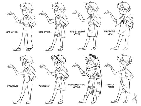 Gravity Falls Character Design Style, Gravity Falls Drawing Style, How To Draw Gravity Falls Style, Family Guy Art Style, Gravity Falls Style Art, Gravity Falls Creatures, Gravity Falls Art Style Reference, Gravity Falls Base Drawing, Gravity Falls Character Base