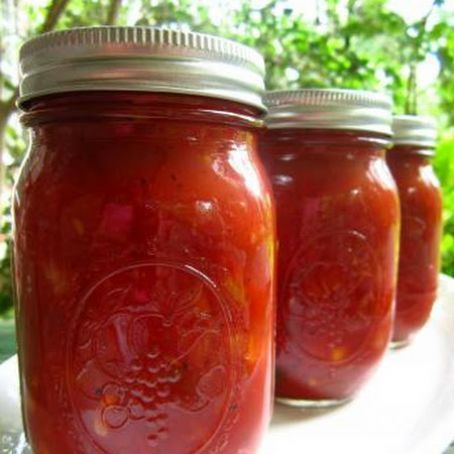 Wonderful Salsa Recipe - (4.2/5) Wonderful Salsa, Wonderful Salsa Recipe, Homemade Canned Salsa, The Best Salsa Recipe, Best Salsa Recipe, Best Salsa, Canning Salsa, Canning Vegetables, Chunky Salsa