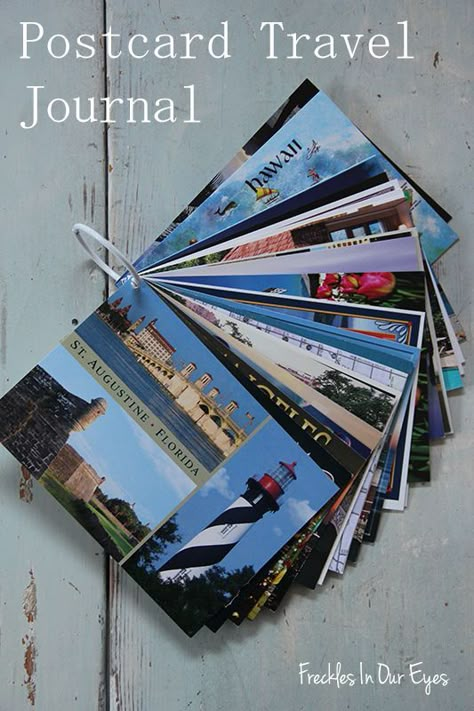 Ten Crafty Travel Projects - Postcards & Passports Friends Trip, Travel Project, Travel Crafts, Travel Keepsakes, Travel Diy, Easy Travel, Travel Souvenirs, Travel Decor, Travel Memories