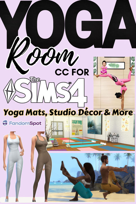 Yoga Mat Sims 4 Cc, Sims Yoga Cc, Sims 4 Cc Yoga Clothes, Sims 4 Yoga Studio, Sims 4 Pilates, Sims 4 Yoga Cc, Sims 4 Cc Yoga, Sims 4 Spa Cc, My Sims