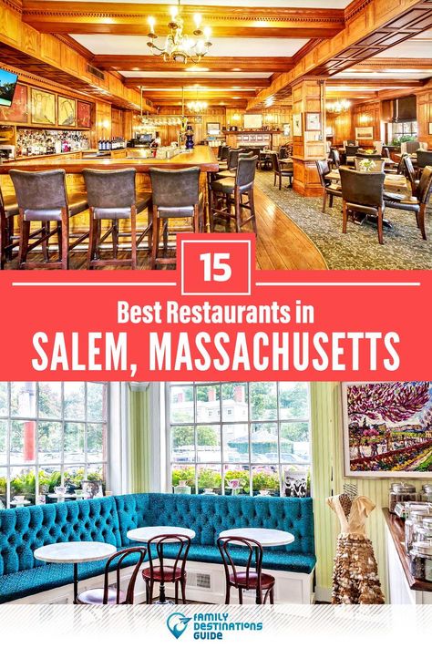 Want to see the best restaurants in Salem, MA? We’re FamilyDestinationsGuide, and we’re here to help: From incredible brunch spots and amazing places to eat dinner, to local foodie spots and hidden gems, discover the BEST Salem restaurants - so you get memories that last a lifetime! #salem #salemrestaurants #restaurantsinsalem #bestrestaurantsinsalem #placestoeatsalem Salem Restaurants, Hyannis Cape Cod, Cape Cod Restaurants, Salem Massachusetts Travel, Cape Cod Travel, Chatham Cape Cod, Salem Mass, Boston Restaurants, Massachusetts Travel