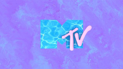 Mtv Logo Animation, Vintage Lesbian, Mtv Logo, Atomic Blonde, Online Campaign, Internet Art, Neon Logo, Pop Hits, Music Pics