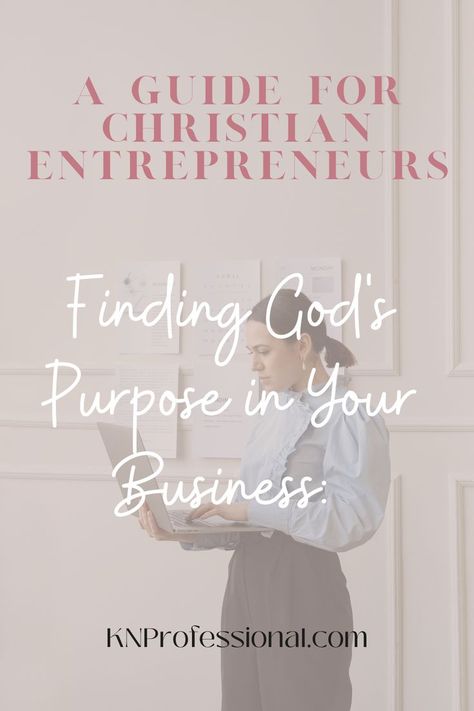 a guide for christian entrepreneurs finding god's purpose in your business. Woman standing with laptop Entrepreneur Inspiration Quotes, Motivation To Start, Entrepreneurial Quotes, Business Woman Quotes, Gods Strength, Women Entrepreneurship, Successful Entrepreneur, Christian Business, Kingdom Of God