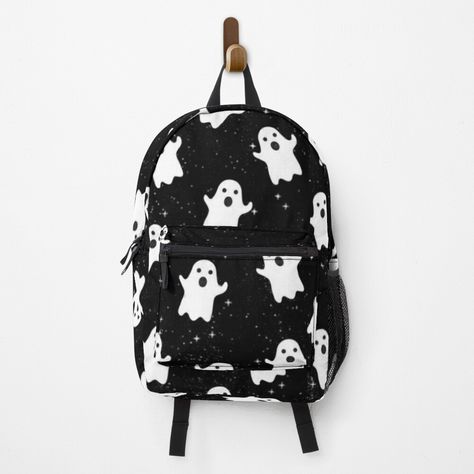 Get my art printed on awesome products. Support me at Redbubble #RBandME: https://www.redbubble.com/i/backpack/Enchanting-Halloween-Ghosts-Cute-Characters-by-ChainsArt/152764810.K1KHE?asc=u Ghosts Cute, Party Planner, Cute Characters, Halloween Ghosts, Trending Decor, Halloween Decorations, My Art, Awesome Products, Ghost