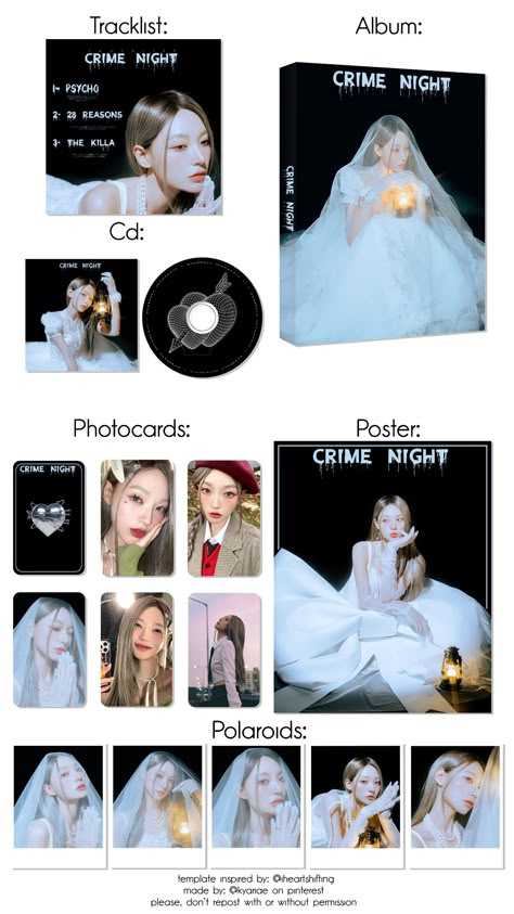 Iheartshifting Template, Kpop Album Ideas, Kpop Album Cover Ideas, Album Names, Kpop Album, Concept Album, Dream Music, Album Ideas, Pop Albums