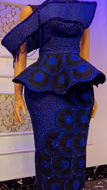 Blue Ankara Dress, Blue Ankara, Yakoema Fashion, Ankara Dress Designs, African Print Dress Ankara, Short African Dresses, Best African Dresses, Latest Ankara, African Inspired Clothing