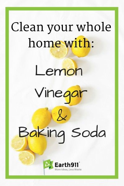 Lemon Vinegar, Vinegar And Baking Soda, All Natural Cleaners, Clean Baking Pans, Baking Soda And Lemon, Homemade Cleaning Solutions, Vinegar Cleaning, Deep Cleaning Tips, Homemade Cleaning Products