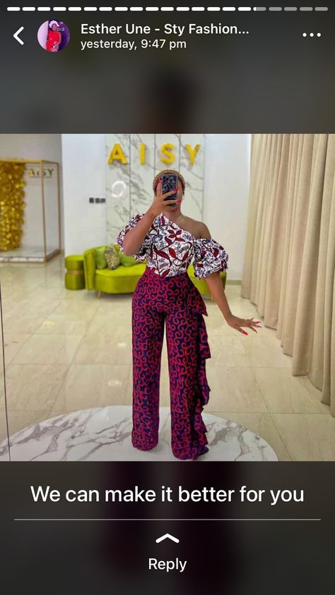 Tops For Palazzo Pants, African Print Jumpsuit, Ankara Jumpsuit, Plus Size Baddie Outfits, African Print Dress Ankara, Short African Dresses, Best African Dresses, African Print Dress Designs, African Fashion Ankara