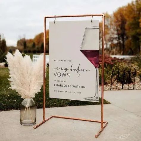 Raise a glass to 9 fabulous wine themed bridal shower ideas! We've got you covered, from wine bridal shower decor to wine bridal shower ideas like wine-themed party food, activities, and party games. Plan a toast-worthy celebration for the wine-loving bride with our expert guide. Learn how to plan a wine bridal shower theme now! Wedding Wine Theme, November Bachelorette Party Ideas, Wine Shower Theme, Sangria Bridal Shower Ideas, Vineyard Bridal Shower Ideas, Wine Tasting Bridal Shower Ideas, Winery Themed Party, Wine Themed Engagement Party, Wine Themed Wedding