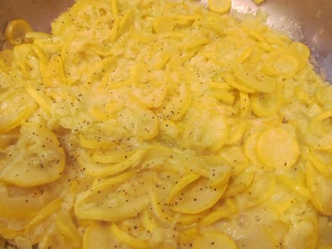 Crookneck Squash Recipes, Baked Yellow Squash, Yellow Crookneck Squash, Crookneck Squash, Yellow Squash Recipes, Squash Blossoms, Baked Squash, Pumpkin Squash, Sweet Butter