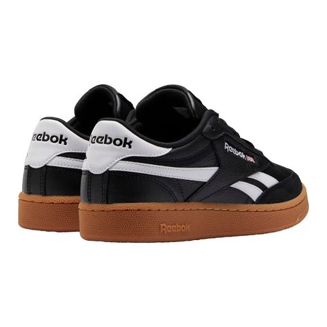 Reebok Club C Revenge, Black Reebok, Vinyl Bag, Reebok Club C, Pretty Jewelry Necklaces, Reebok Shoes, Mens Club, Adidas Samba Sneakers, Clean Shoes