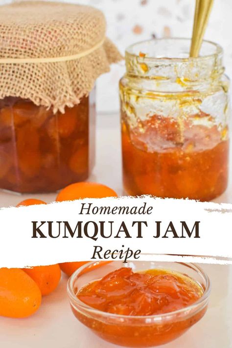 Kumquat Jam Kumquat Jam, Kumquat Recipes, Kumquat Tree, Marmalade Recipe, Tomato Jam, Relish Recipes, Peach Jam, Pepper Jelly, Jam Recipe