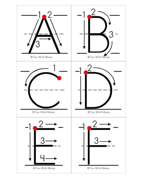 These alphabet letter formation and writing practice cards a great alternative to alphabet handwriting worksheets. This is a great activity to add to your printable alphabet letter crafts of the week. You can focus on each letter your preschooler or toddler is learning. By adding some colorful paint your preschooler will have some hands on mess free fun! Alphabet Letter Formation Cards My 3 year old daughter is currently working on learning her alphabet letters. Materials Required: Please no... Letter Formation Cards, Letter Formation Worksheets, Alphabet Writing Practice, Alphabet Letter Crafts, Printable Alphabet Letters, Handwriting Alphabet, Alfabet Letters, Preschool Writing, Alphabet Writing