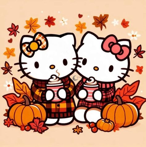 Hello Kitty Halloween Wallpaper, Sanrio Danshi, Hello Kitty Wallpaper Hd, Cat Obsession, Hello Kitty Images, Hello November, Thanksgiving Wallpaper, Mickey Mouse Wallpaper, Hello Kitty Cartoon