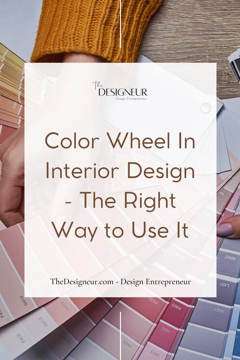 Color Wheel In Interior Design - The Right Way To Use It 5 Color Combinations For Interior Design, Interior Design Color Wheel, Interior Design Pallets Color, Color Wheel For Interior Design, Material Combination Design, Productivity Color Palette, Color Wheel Complementary Colors, Interior Design Colour Combination, Interior Design Color Pallets