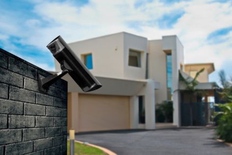 For optimal home security, it's important to know where to place security cameras. Here, we'll give you some tips and suggestions to get you started. Security Camera Installation, Pool Water Features, Camera World, Best Home Security, Bob Vila, Outdoor Camera, Security Cameras, Security Cameras For Home, Home Security Systems