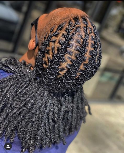 Short Loc Styles Men, Men’s Loc Styles, Men Loc Styles, Retwist Styles, Loc Hairstyles For Men, Hairstyles Dreadlocks, Men Locs, Locs Ideas, Mens Dreadlock Styles