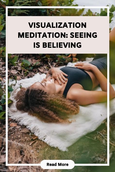 #meditation #mindfulness 
VISUALIZATION MEDITATION: SEEING IS BELIEVING Meditation Images, Visualization Meditation, Seeing Is Believing, Guided Visualization, Dark Underarms, Eye Sight Improvement, Meditation Mantras, Mind Power, Meditation Techniques