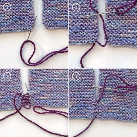 Slip stitch knitting