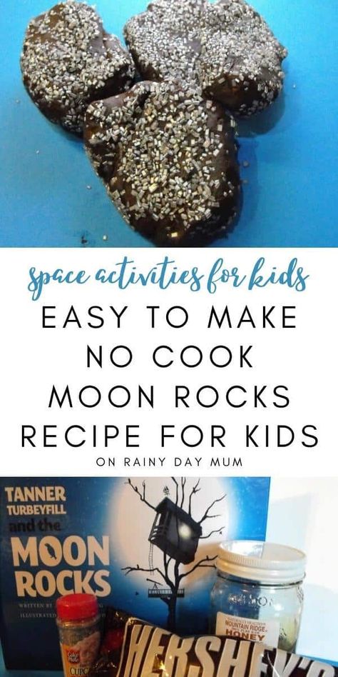 Space Snacks, Space Activities For Kids, Moon Rocks, Rock Recipes, Space Activities, Easy Meals For Kids, Moon Rock, Seasonal Food, Kids Recipes