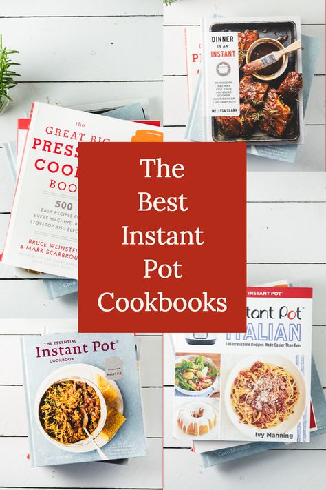 The Best Instant Pot Cookbooks - there are so many Instant Pot (or pressure cooker) cookbooks out there, here are the ones that I have used and have enjoyed! Will update regularly! #instantpot #instantpotrecipes #instantpotcookbooks One Pot Cooking, Best Pressure Cooker, Instant Pot Cookbook, Kids Cookbook, Best Instant Pot Recipe, Best Slow Cooker, Fun Easy Recipes, Pot Meals, Cookbook Recipes