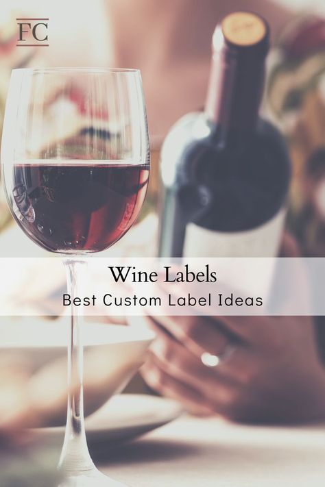 Looking at a bottle of wine with a custom wine label Label Makers, Custom Wine Labels, Homemade Wine, Wedding Wine, Label Maker, Wine Labels, Wine Wedding, Custom Wine, Farmhouse Style Decorating