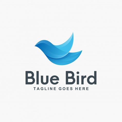 3d blue bird logo design Premium Vector Blue Bird Logo, Logo Transformation, A Design Logo, Trip Logo, Hummingbird Logo, Charity Logo Design, Pigeon Logo, Blue Logo Design, Flying Bird Silhouette