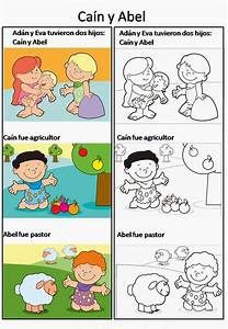 Kids Church Activities, Toddler Bible, Cain And Abel, Bible Activities For Kids, Phonics Practice, Kid Coloring Page, Teaching Toddlers, Sunday School Activities, Childrens Bible