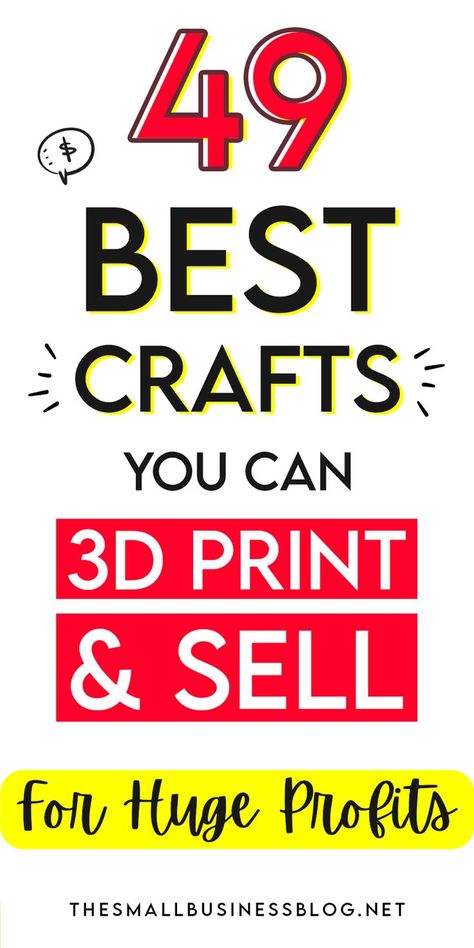 49 Best Crafts to 3D Print and Sell Right Now in 2023 3r Printing Ideas, 3d Printed Crafts To Sell, 3 D Printing Projects, 3d Print Ideas To Sell, 3d Printer Projects To Sell, 3d Printer Ideas To Sell, 3d Prints To Sell, Things To 3d Print And Sell, Useful Things To 3d Print