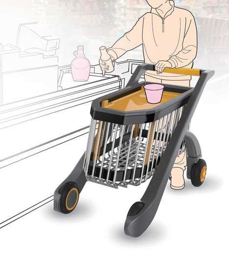 Collapsible Grocery Trolleys : personal utility cart Industrial Trolley, New Electronic Gadgets, Mobile Cart, Grocery Cart, Plastic Crates, Cold Brew Coffee Maker, Shopping Trolley, Utility Cart, Multifunctional Furniture