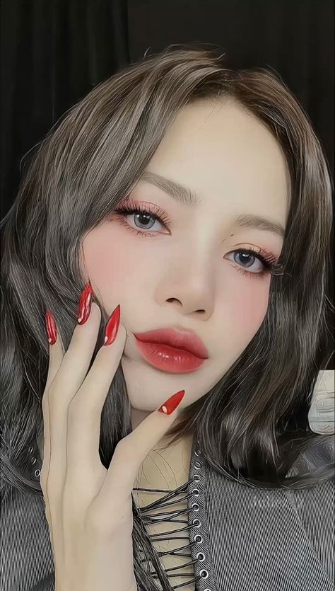 #blackpink #xuhuong #tiktok #fypシ #fyp #foryou #lisa Gg Wallpaper, Idol Nails, Lisa Blackpink Hot Photoshoot, Black Pink Background, Diva Nails, Lisa Bp, Cute Couple Selfies, Lalisa Manobal, Asian Makeup