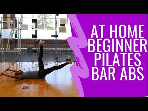 Beginner Ab Workout with Pilates Bar - YouTube | Beginner ab workout, Bar workout, Pilates barre workout Pilates Bar Workout Exercise, Bar Workout At Home, Pilates Bar Workout For Beginners, Pilates Bar Exercises, Pilates Bar Workout, Bar Exercises, At Home Pilates, Pilates Barre Workout, Yoga Bar