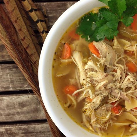 Wild Pheasant Noodle Soup - From Field To Plate Pheasant Soup, Pheasant Recipes, Stock Recipes, Noodle Soup Recipes, Cozy Meals, Instant Pot Dinner Recipes, Crock Pot Soup, Crockpot Recipes Slow Cooker, Instapot Recipes