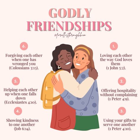 Godly Friends, Christian Friendship, Christian Affirmations, Christian Quotes God, Godly Relationship, Christian Bible Study, Christian Friends, Ayat Alkitab, Bible Study Verses