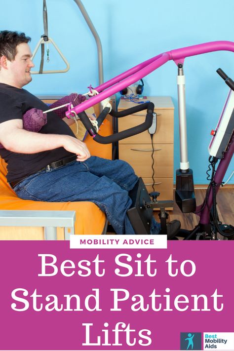 In situations where a patient requires assistance in getting from a seated position to a standing one, a sit to stand lift can become an invaluable piece of assistive equipment. In this guide, we look at how these mobility devices may benefit you, and we also review some of the best sit-to-stand lifts that can make transfers easier and safer for both the patient and caregiver. #lifts #disability #BestMobilityAids Mobility Devices, Walking Support, Patient Lifts, Gallery Wallpaper, Sit To Stand, Mobility Aids, The Patient, Elderly Care, Caregiver