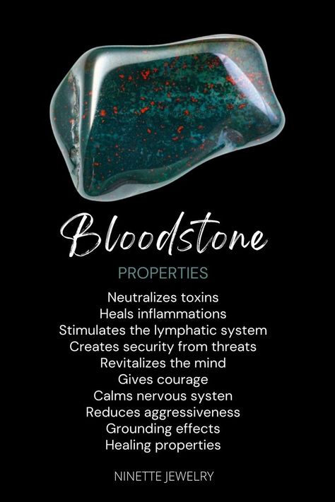 Bloodstone Meaning, Best Healing Crystals, Healing Mantras, Blood Stone, Earth Gift, The Evil Eye, Psychology Fun Facts, Gemstone Properties, Crystals Healing Properties