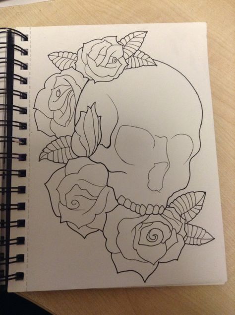 Three Skulls Drawing, Skulls Kissing Drawing, Skull Outline Drawing, Jail Drawings, Tattoo Skulls, Sick Tattoos, Kissing Drawing, Drawings Inspo, Simple Skull