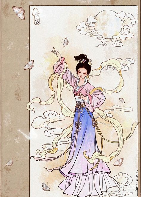 A Dream Of Splendor, Chinese Culture Art, Chinese Drawing, Chinese Drawings, Chinese Art Painting, Japanese Drawings, Chinese Traditional Clothing, Song Dynasty, Celebrity Tattoos