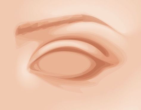 Eye Drawing Shading, How To Colour Eyes Digitally, Skin Shading Reference, Eye Drawing Procreate, How To Shade Skin Digitally, How To Shade Face, Drawing Tutorial Shading, Digital Eye Tutorial, How To Draw Eyes Digital