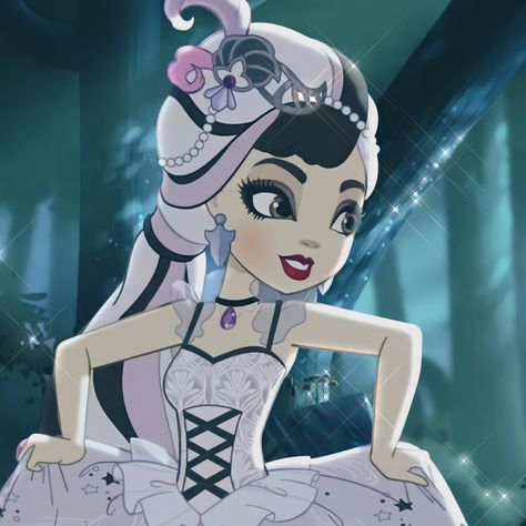 Dutchess Swan Ever After High, Duchess Ever After High, Duchess Swan Ever After High, Duchess Swan Icon, Ever After High Duchess Swan, Swan Icon, Duchess Swan, Bohemian Goth, Swans Art