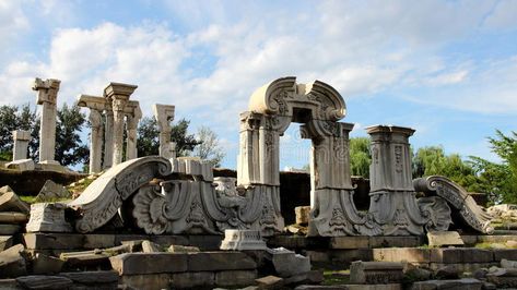 Cloud Palace, Old Summer Palace, Old Summer, Summer Palace, The Ruins, 3d Object, Anglo Saxon, Beijing, Homework