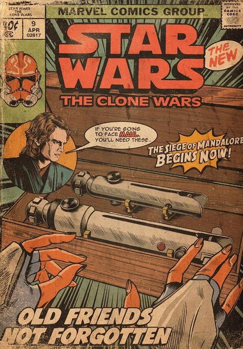 Star Wars Background, Star Wars The Clone Wars, Star Wars Prints, Comic Poster, Comic Cover, The Clone Wars, Star Wars Comics, Star Wars Wallpaper, Star Wars Fan Art