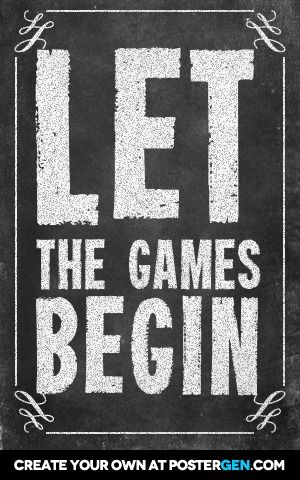 Let the games begin Let The Games Begin, The Games, Kids Pictures, Game Night, Fabric Art, The North Face Logo, The Game, Retail Logos, Tech Company Logos