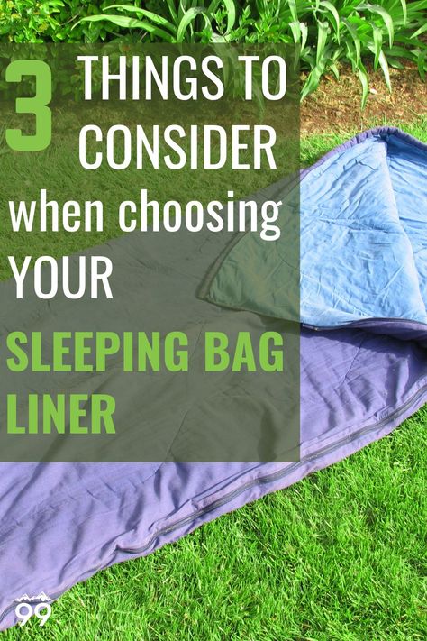 A sleeping bag liner is a useful and inexpensive addition to your backpacking or hiking gear. Be warned, however, that most sleeping bag liners won’t add as much warmth to your sleeping system as many would prefer. Read on to learn which 3 things you should consider when choosing a sleeping bag liner for your next adventure. I Backpacking tips I Travel sleeping bag liners Best Sleeping Bag, Best Hiking Gear, Hiking Sleeping Bag, Sleeping Bag Liners, Double Sleeping Bag, Toddler Sleeping Bag, Lightweight Sleeping Bag, Sleeping Bag Liner, Solo Camping