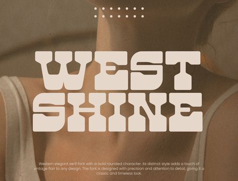 West Shine - Retro Font, Western Font, Country Font, Cricut Font, Cowgirl Font, Fonts for Cricut, Procreate Font, Vintage Font by ROOMSPACECreativeLab on Etsy Cowboy Font, Country Fonts, Western Logo, Boho Fonts, Western Font, Elegant Serif Fonts, Groovy Font, Retro Western, Cricut Fonts